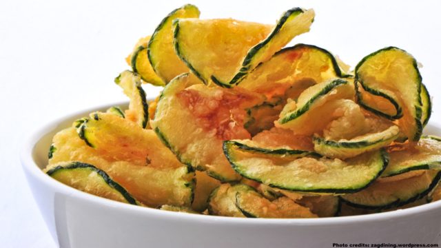 chips di zucchine