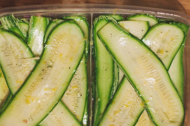 zucchine marinate