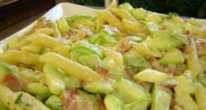 pasta zucchine e speck