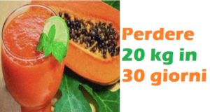 dieta della papaya