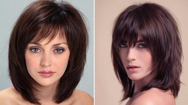 capelli corti per donne con il viso tondo