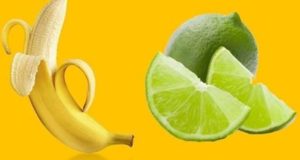 bevanda con limone e banana
