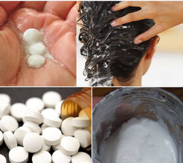 maschera all'aspirina
