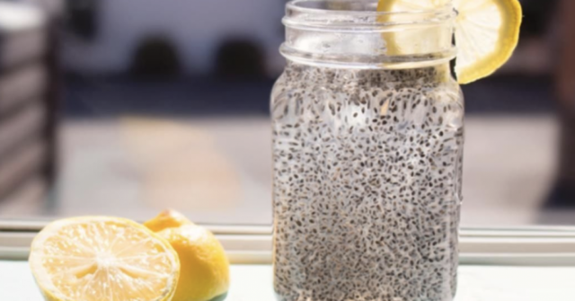 semi di chia e limone