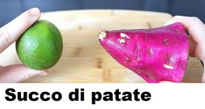 succo di patate dolci